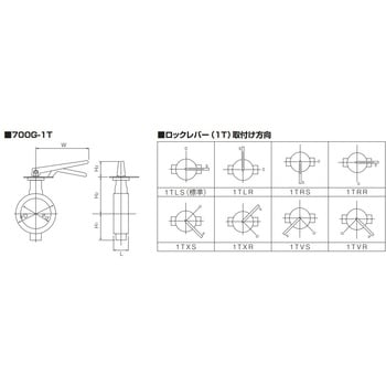 汎用ゴムシートバルブ レバー式 巴バルブ バタフライバルブ 【通販