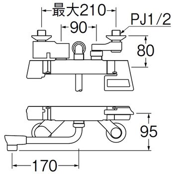 サーモシャワー混合栓 SANEI サーモスタット 【通販モノタロウ】