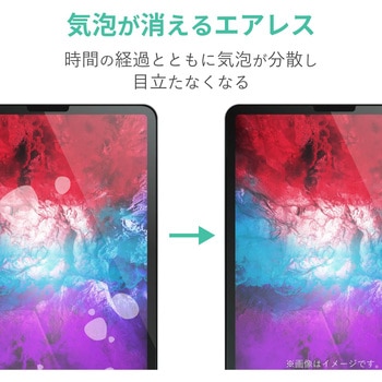 iPad Pro 12.9インチ フィルム 光沢 指紋防止 ハードコート加工 エレコム