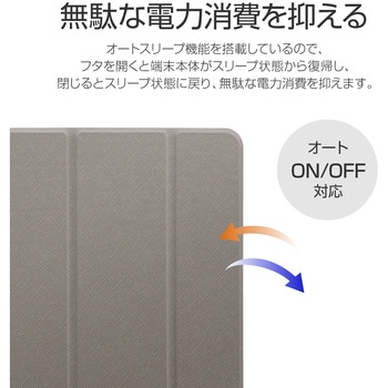 iPad Pro 2020 (11インチ) 背面クリアフラップケース「Clear Note」 オートスリープ機能 スタンド機能 LEPLUS