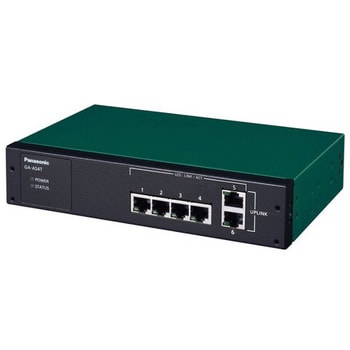 Panasonic PoE給電スイッチングハブ GA-ASW8TPoE+ - PC/タブレット