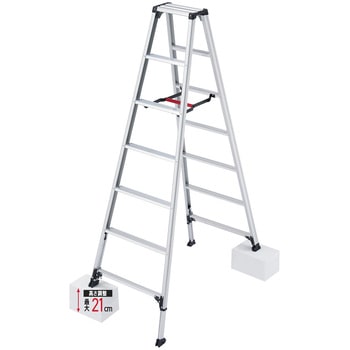 脚立 伸縮式脚軽 - 長谷川工業