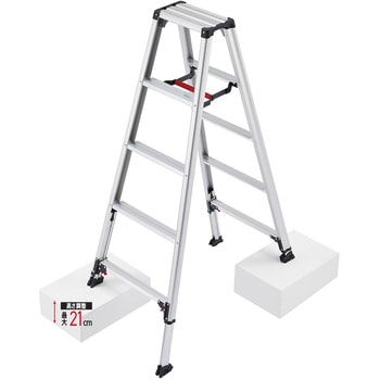 脚立 伸縮式脚軽 長谷川工業