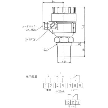 SBA-480-1 液体用超音波式レベル計 1個 東和制電工業(TOWA) 【通販