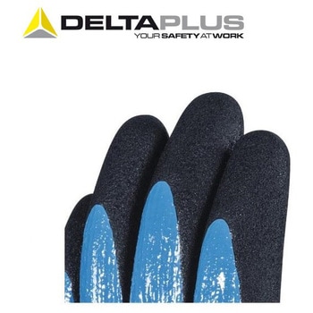WET&DRY VV636BL/完全防水ニトリルコートすべり止め手袋 Delta Plus