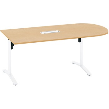 MT-VU189BSAAMT1-C �~�[�e�B���O�p�e�[�u�� �r�G�i U���`�V��(�z���E�g���T�[�r�X�t��) �R�N�� �z���C�g�i�`������ �z���{�b�N�X�t�� ����720mm�Ԍ�1800mm���s900mm  MT-VU189BSAAMT1-C 53670497