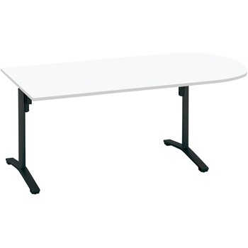 MT-VU189E6AMAW-C �~�[�e�B���O�p�e�[�u�� �r�G�i U���`�V��(�z���E�g���T�[�r�X�t��) �R�N�� �z���C�g �u���b�N ����720mm�Ԍ�1800mm���s900mm  MT-VU189E6AMAW-C 53670558