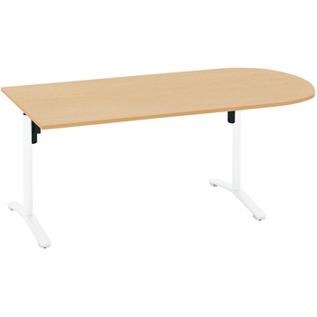 MT-VU189SAAMT1-C �~�[�e�B���O�p�e�[�u�� �r�G�i U���`�V��(�z���E�g���T�[�r�X�t��) �R�N�� �z���C�g�i�`������ �z���{�b�N�X�Ȃ� ����720mm�Ԍ�1800mm���s900mm  MT-VU189SAAMT1-C 53670734