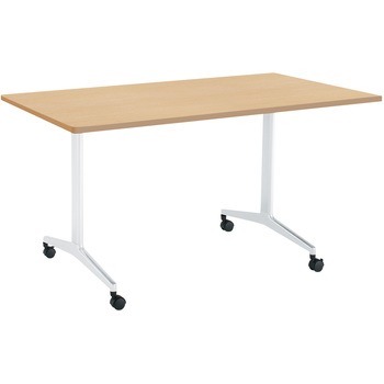 MT-JTTR157SAWMT1-C �~�[�e�B���O�p�e�[�u�� JUTO�p�`�V��(�z���E�g���T�[�r�X�t��) �R�N�� ���E���h�R�[�i�[ �z���C�g�i�`������ ����720mm�Ԍ�1500mm���s750mm  MT-JTTR157SAWMT1-C 53680105