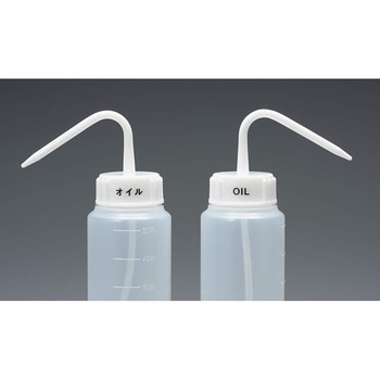 カラーキャップ付識別洗浄瓶 500mL 三商