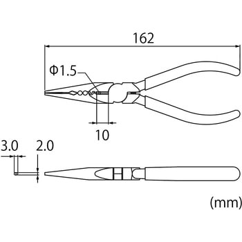 万能ラジオペンチ LOBSTER(ロブスター/エビ印/ロブテックス)