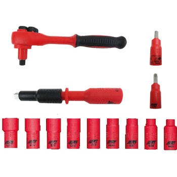 6.3mm 22PCS 絶縁ソケットセット - JTC