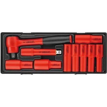 12.7mm 10PCS 絶縁ソケットセット JTC