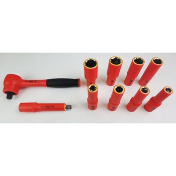 12.7mm 10PCS 絶縁ソケットセット JTC