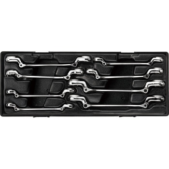 8PCS スイベルフレアナットレンチセット JTC