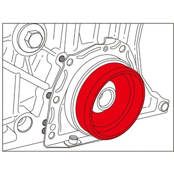 JTC6849 クランクシャフトシールインストーラー 1個 JTC 【通販