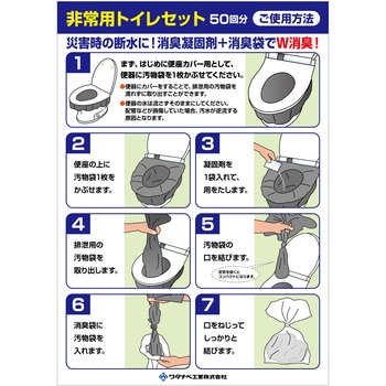 非常用トイレセット ワタナベ工業