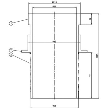 町野式カップリング オス 報商製作所