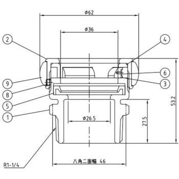 町野式カップリング メス×外ネジ 報商製作所