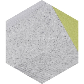 フロアタイル エグザ・インポート ミックスヘキサ 川島織物セルコン