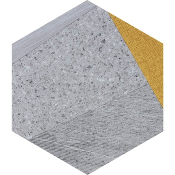 フロアタイル エグザ・インポート ミックスヘキサ 川島織物セルコン