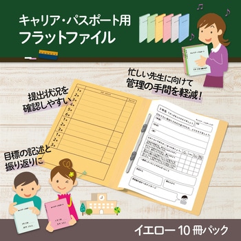 フラットファイル キャリア・パスポート 専用 PLUS(プラス)[文具]