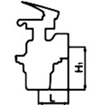 AL-68-97 温水機器用逃し弁 AL-68-97 ヨシタケ 呼び径(B)3/4