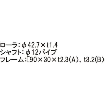 RPR 【エコノミータイプ】 スチール製ローラコンベヤ Φ42.7 RPR型 1台