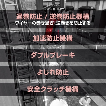 ウインチ - 京セラインダストリアルツールズ(旧:リョービ)