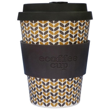 Ecoffee Cup(エコーヒー カップ) カップ ソーサー 繰り返し使える 環境に優しい バンブーファイバー Ecoffee Cup(エコーヒー カップ)
