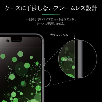 iPhone SE (第3世代)/iPhone SE (第2世代)/iPhone 8/iPhone 7/6s/6 ガラスフィルム「GLASS PREMIUM FILM」 スタンダードサイズ マット LEPLUS