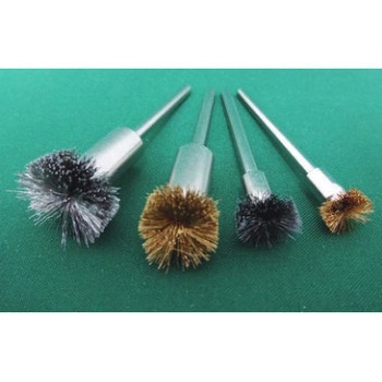 軸付フラワー型ブラシ リューター(日本精密機械工作)