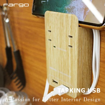 TAPKING USB WALL AC2個口 3.4A USB Fargo
