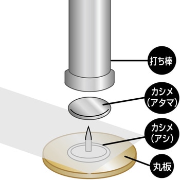 カシメ一撃大 三共コーポレーション