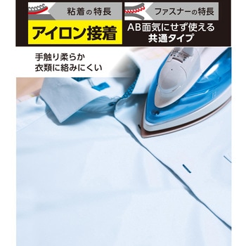 強力面ファスナー バリバリテープ アイロン用 WAKI