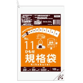 規格袋0.03mm ひも付 サンキョウプラテック
