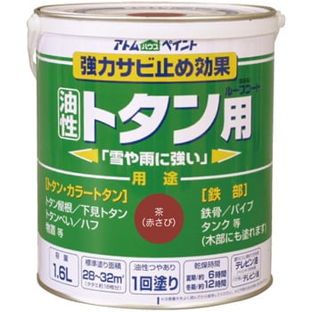 熱で伸縮するトタン板にしっかり追従して密着・保護する油性トタン用