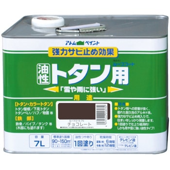 熱で伸縮するトタン板にしっかり追従して密着・保護する油性トタン用塗料「ルーフコート」 - アトムハウスペイント
