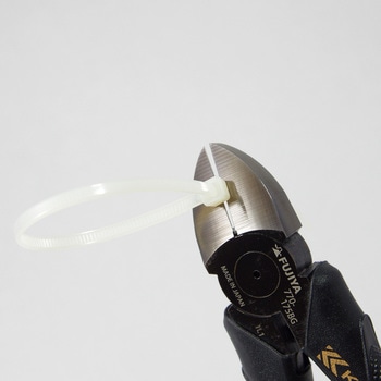 電工名人強力ニッパ(ラウンド刃・黒金) フジ矢