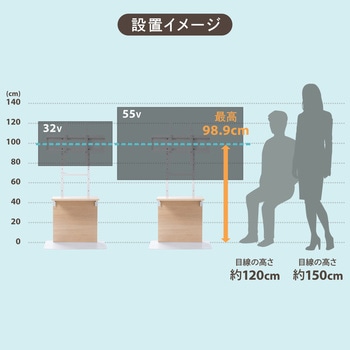 液晶ディスプレイスタンド(100-PL019) サンワダイレクト