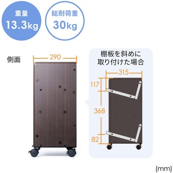 ワゴン(100-WG007M) サンワダイレクト