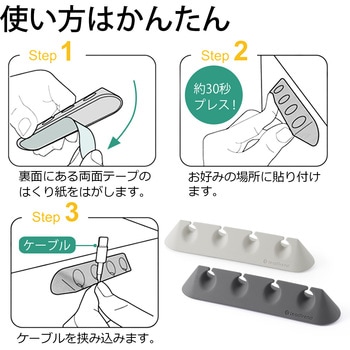 ケーブルホルダー(200-CA026) サンワダイレクト