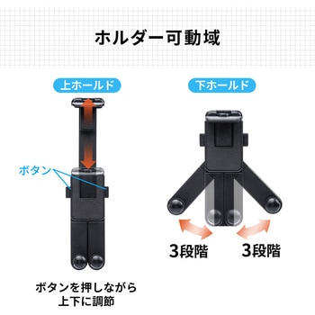 車載ホルダー(200-CAR058) サンワダイレクト