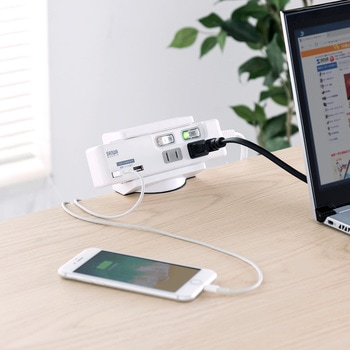 電源タップホルダー サンワダイレクト