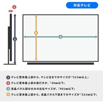 液晶テレビ保護パネル(200-CRT013) サンワダイレクト