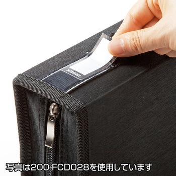 DVD・CDポータブルケース(200-FCD030) サンワダイレクト