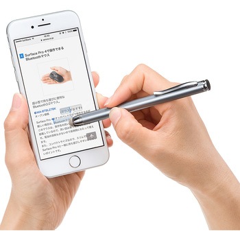 タッチペン(200-PEN031GY) サンワダイレクト