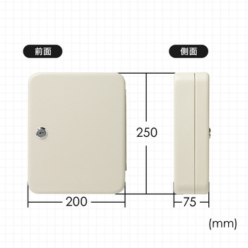 セキュリティ鍵収納ボックス(200-SL060) サンワダイレクト