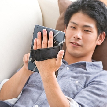 タブレット ハンドル&スタンド サンワダイレクト