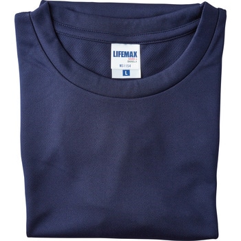 LIFEMAX 4.3オンスドライTシャツ(ポリジン加工) MS1154 ボンマックス